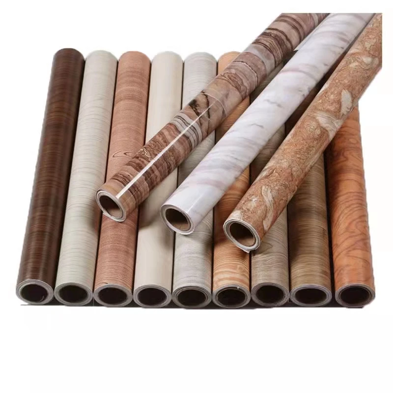 PVC decorative wall sticker self adhesive marble pattern wallpaper