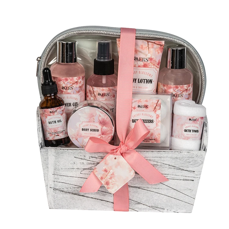 Тела метка частного назначения класса люкс Oem женские уход за кожей парфюмированный Eco Spa и смеситель для душа набор ванной