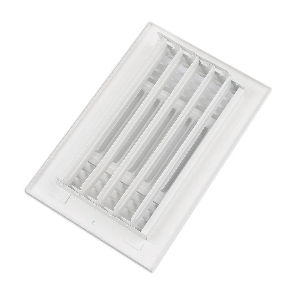 3 way SW exhaust air register ceiling air vent  & Diffuser - Flat Stamped Face - Register - Sidewall/Ceiling Grille Register
