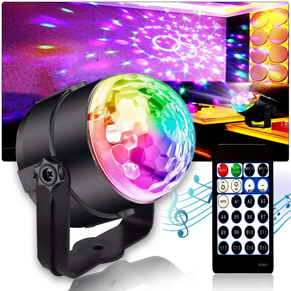 USB Rechargeable LED Laser Projector DJ disco Stage Light Red Blue Green Lamp Mini RGB Wedding Birthday Party led disco light