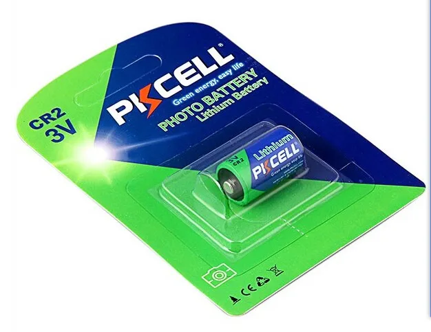 Горячая продажа Li-MnO2 850mAh литиевая батарея 3v cr2 для электронного замка