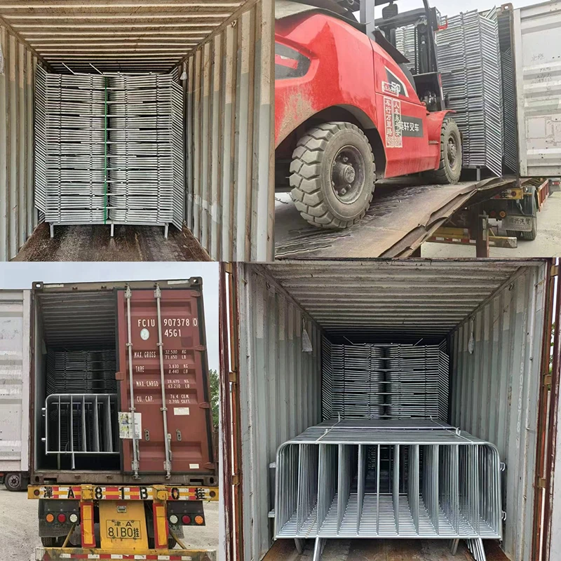 Sustainable Portable Metal Barriers for Construction Sites and Public Safety