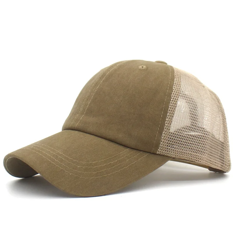 Cheap Custom Multi color Gorras foam Advertising 100% cotton Sports Mesh Trucker Cap and Hat