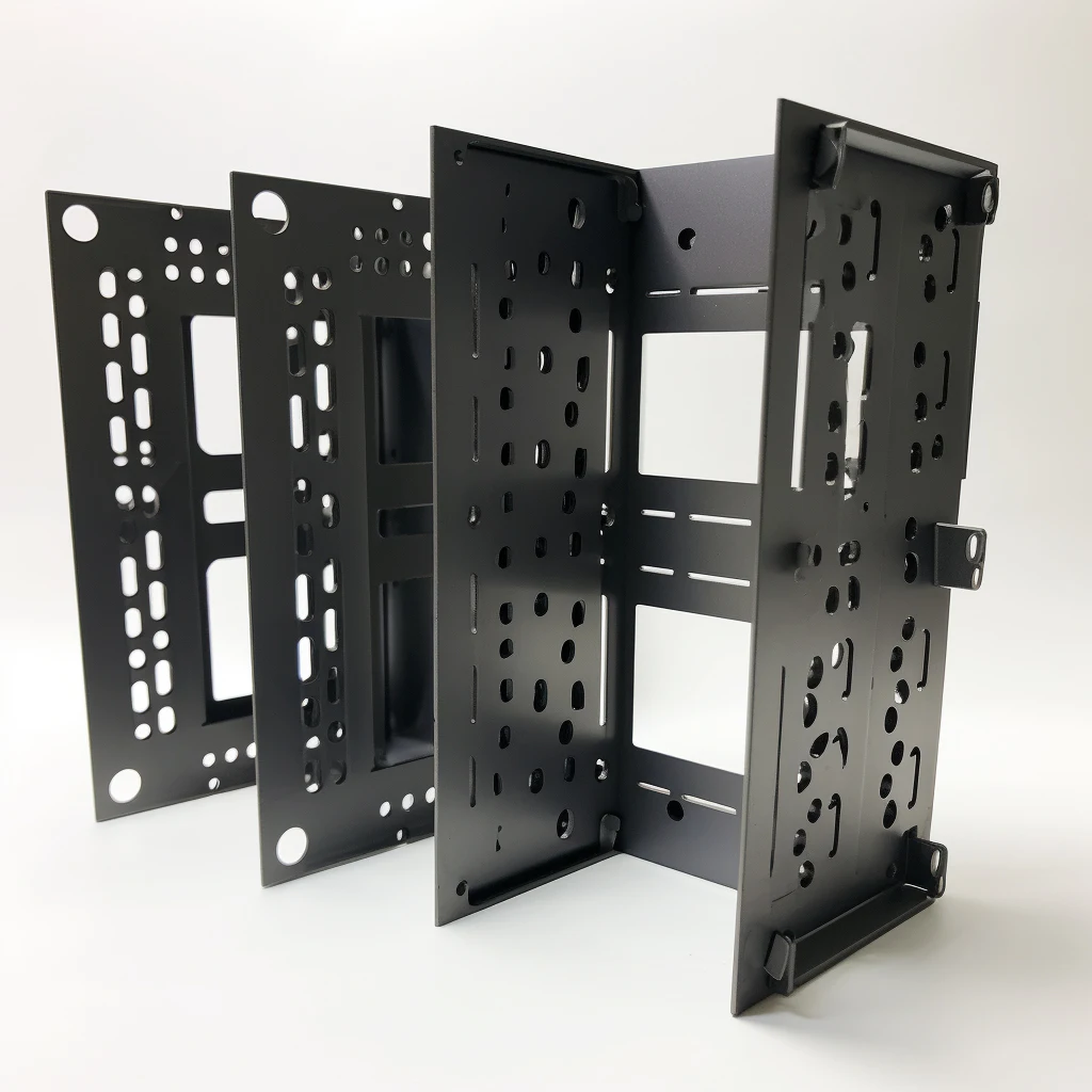 Custom bending stamping works stainless aluminium steel enclosure box processing parts welding service sheet metal fabrication