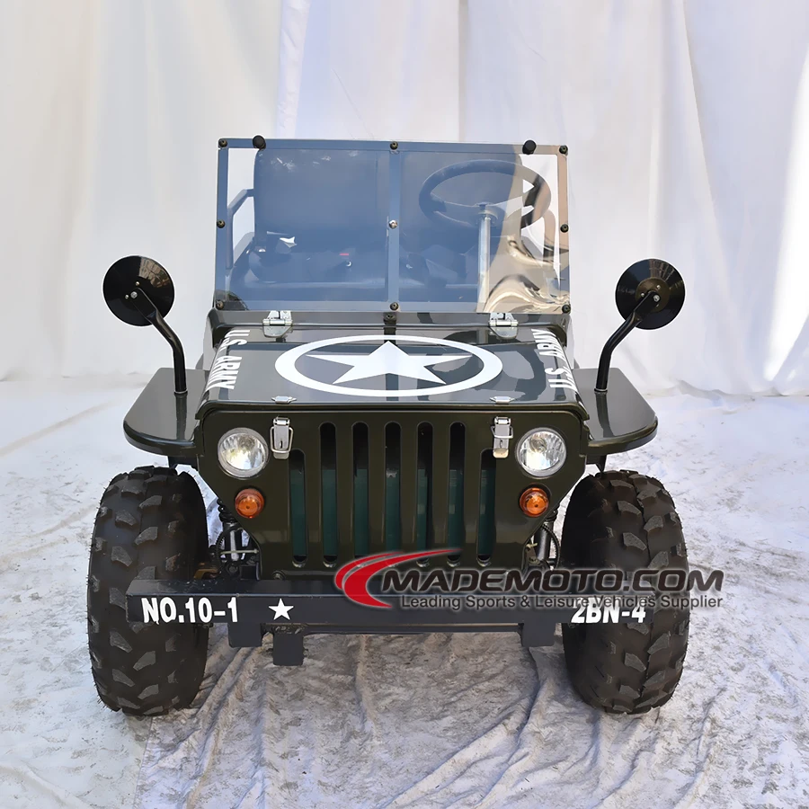 Powerful 3 Wheeler 4 Conversion Kit With 12000 Lbs 12v/24v 4x4 Winch 1200W Electric ATV