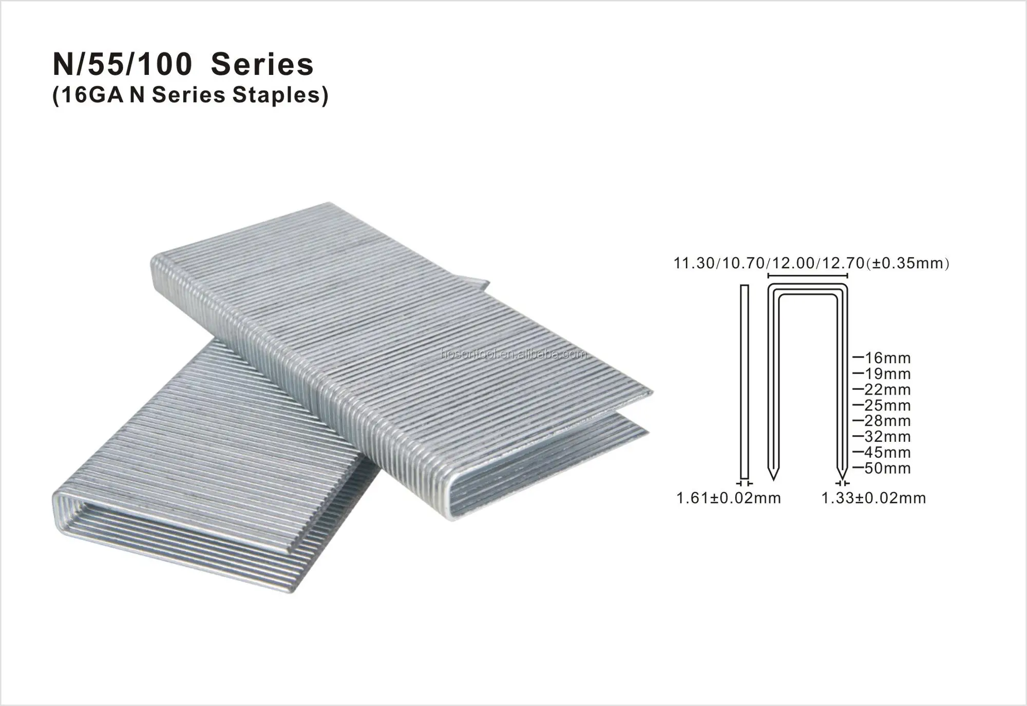 Factory Staples Manufacturer N Series 16GA Heavy Wire Staples