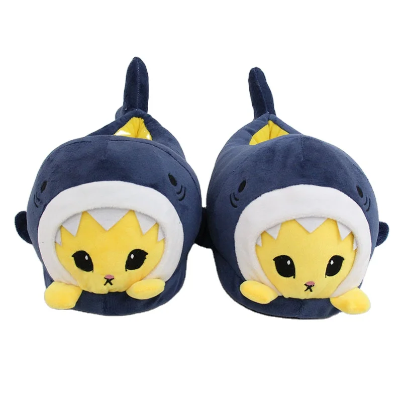 2023 Dropshipping US Size 5 -12 Anti-Slip Lightweight Summer Adult Beach EVA Shark Slides Slippers Unisex