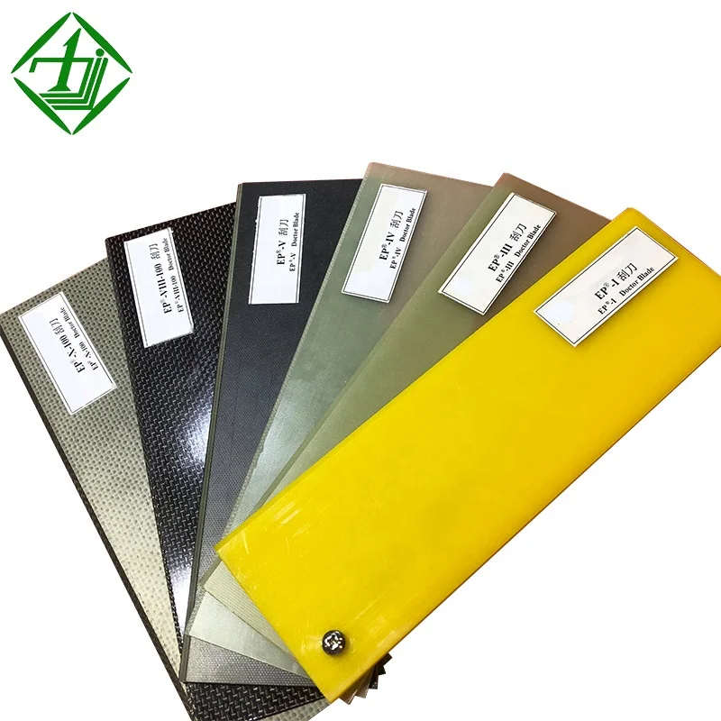 Paper processing machinery spare parts EP doctor blade used in paper making industry