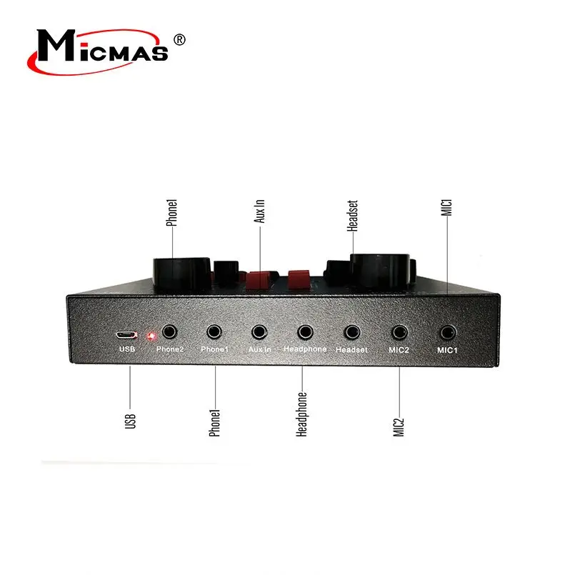 Micmas Wholesale Sound Card Live With High Quality