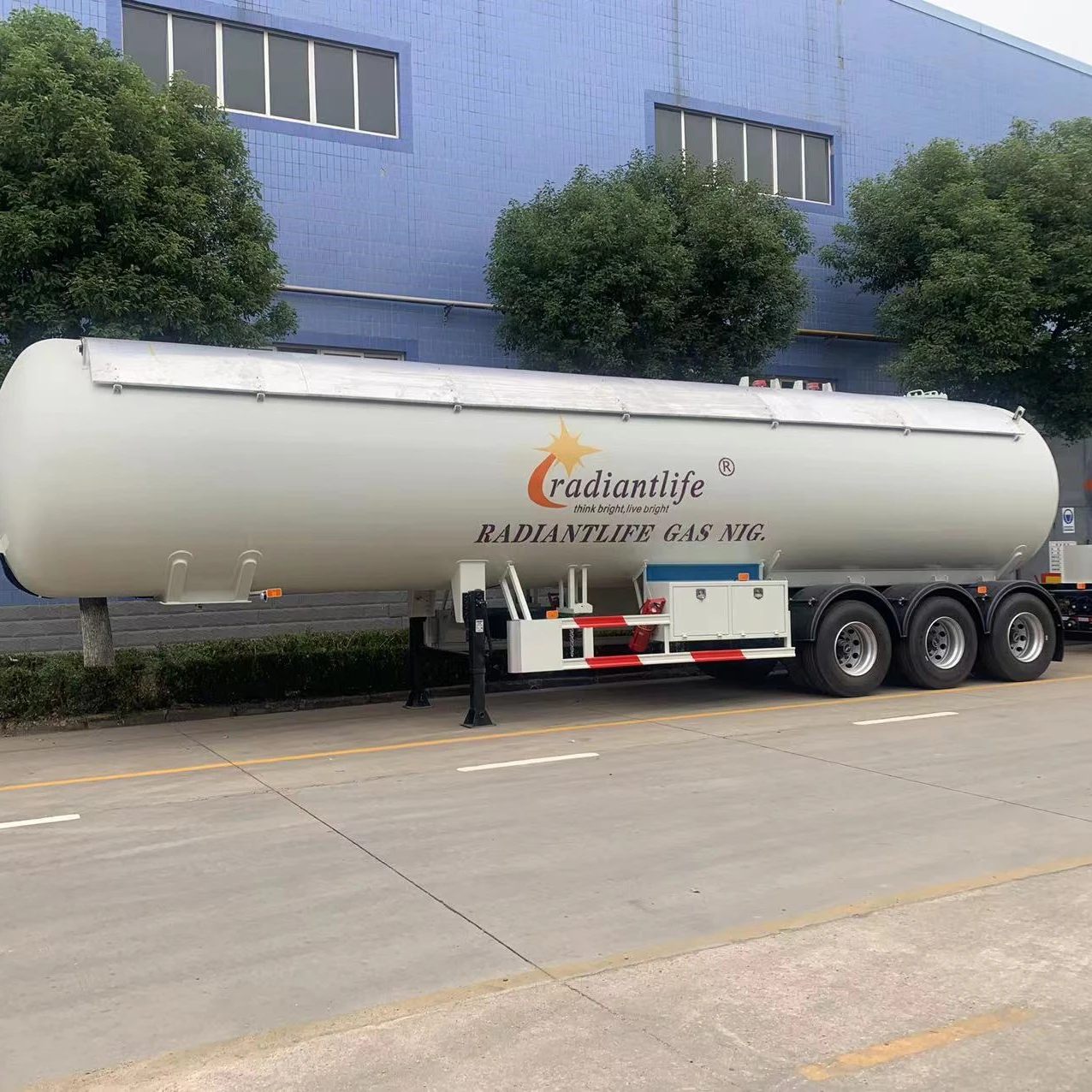 GOOD PRICE Axles 45000 Liters Storage Tanker LPG Gas Tank Semi Trailer for Sale