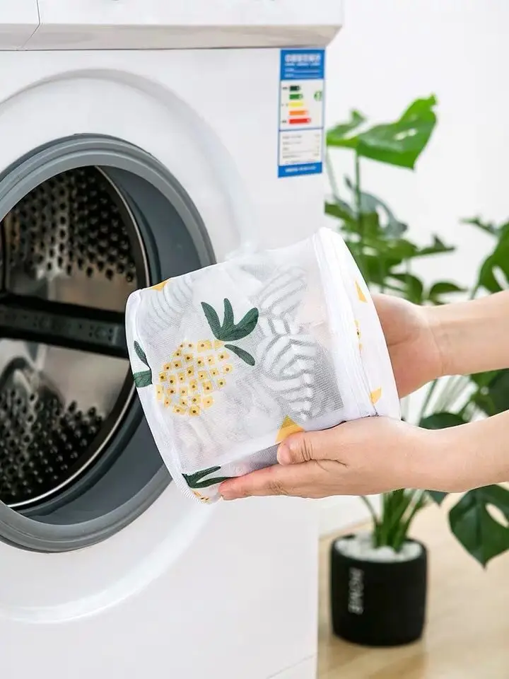 Custom Logo Full Color Overall Sublimation Printing Delicates Mesh Laundry Bag Lingerie Washing Bags