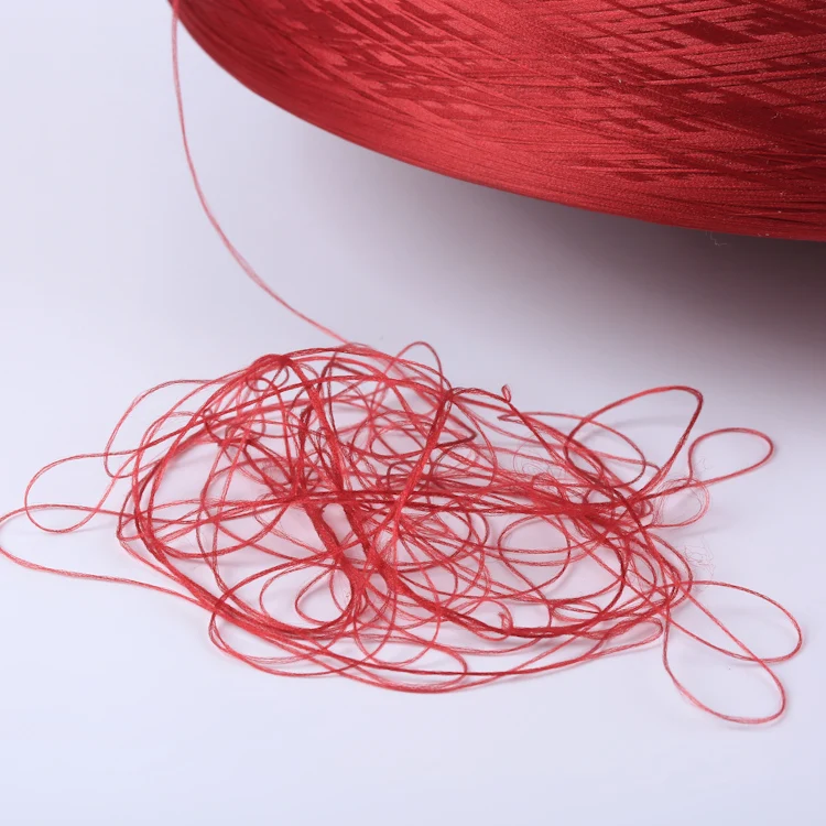 Партия в наличии, различные цвета, окрашенная допинг, 150D, 48F, сертификация GRS, переработанное вязание, 100 полиэфирная пряжа dty класса