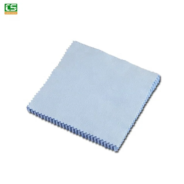Microfiber Jewelry Cleaning Cloth Silver Jewelry Cleaner Polishing Cloth for Gold Platinum Diamond Brass Mental Watches Coin