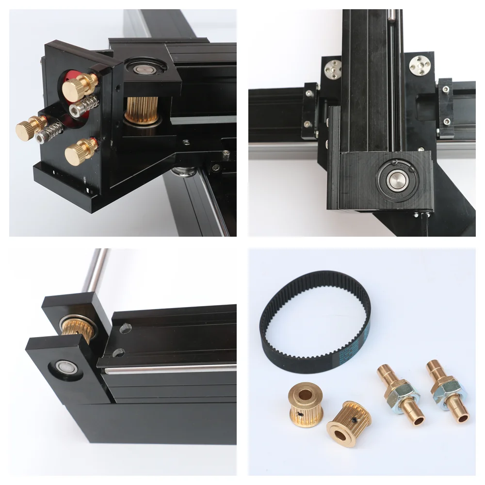 6040 6090 1390 Co2 Laser Cutting Machine Mechanical Parts Linear Rails Co2 Laser Metal Parts For Laser Equipment Parts