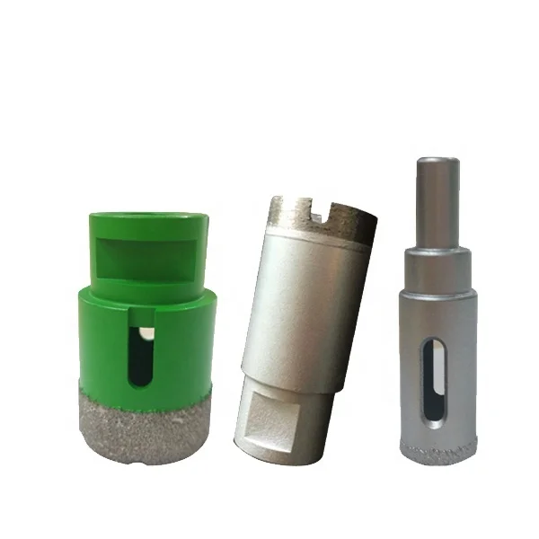 vacuum brazed diamond core bits for Ceramic and Marble Brazed Drill Bits