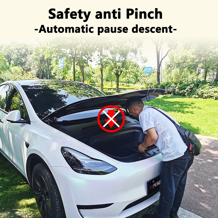 YTPIONEER Brand  Factory Price Car Accessories Wth Mobile APP/Key Remote Control Tesla Auto Power Frunk and Trunk For Model Y