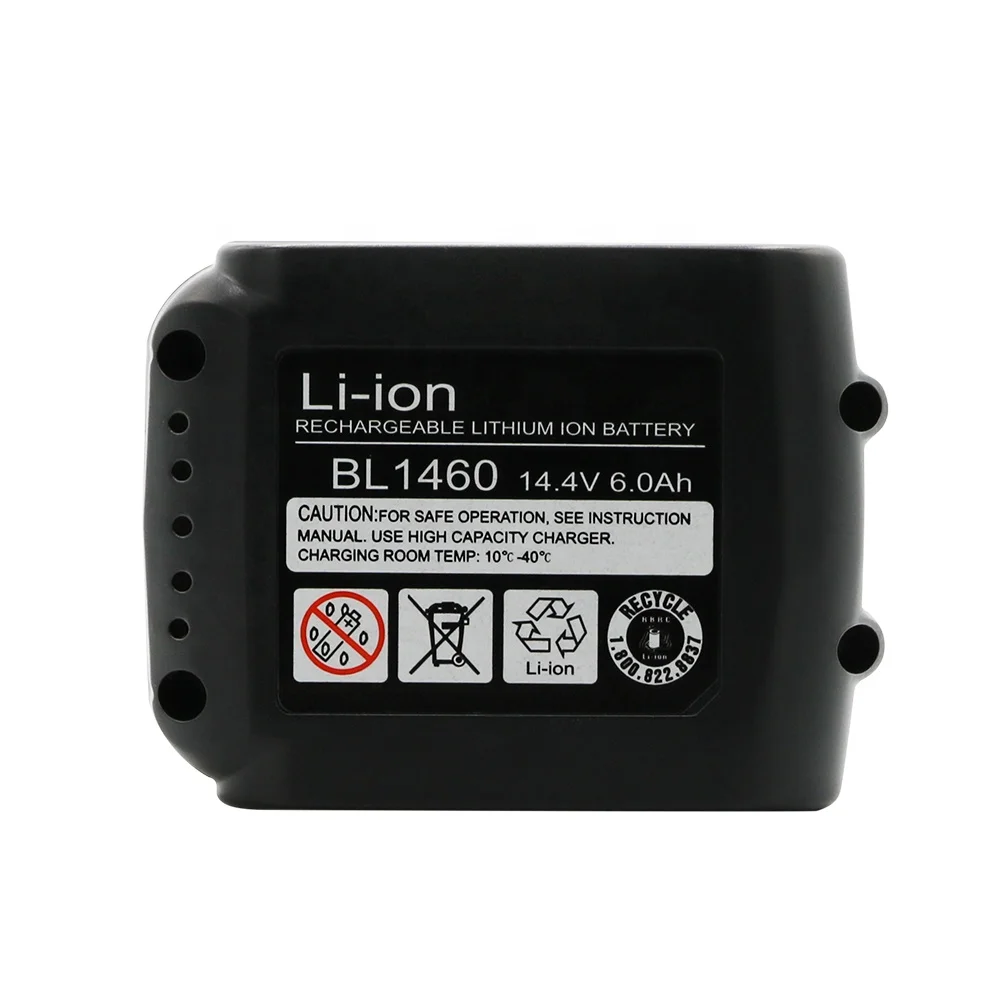 Drop shipping Replacement  Li-ion Battery power tool battery 14v 4.0ah  BL1440 BL1460 Lithium battery for Makitas BL1440