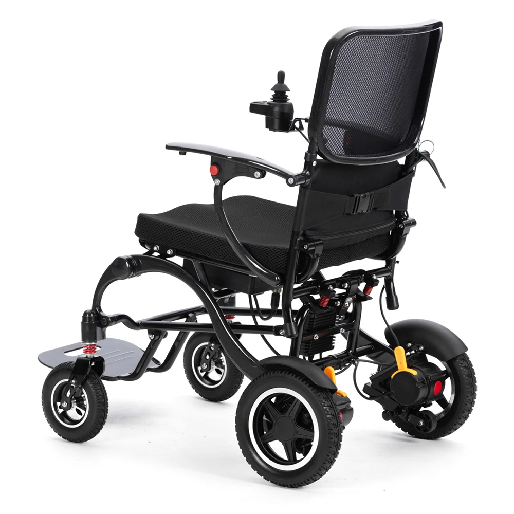 HEDY SEW05 CE Carbon Fiber Ultra Light Folding Sine Wave Control Quiet Drive Power Electric Wheelchair For The Elderly Disabled