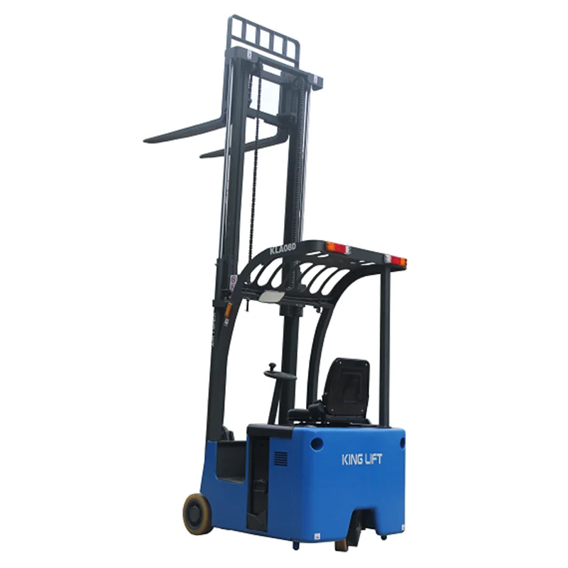 Three fulcrum Electric Forklift Cheap 0.8ton 1ton 1.2ton Fork Lift Small Forklift Electric Lifting Has Battery