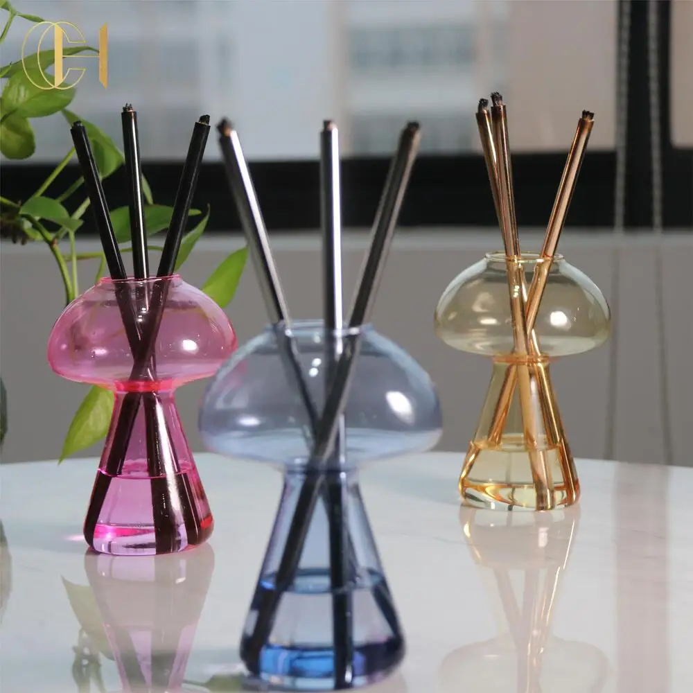 C&H Good Quality Room Dec Jar Custom Logo Custom Shape Liquid Smokeless Metal Stick Never Ending Everlasting Candles