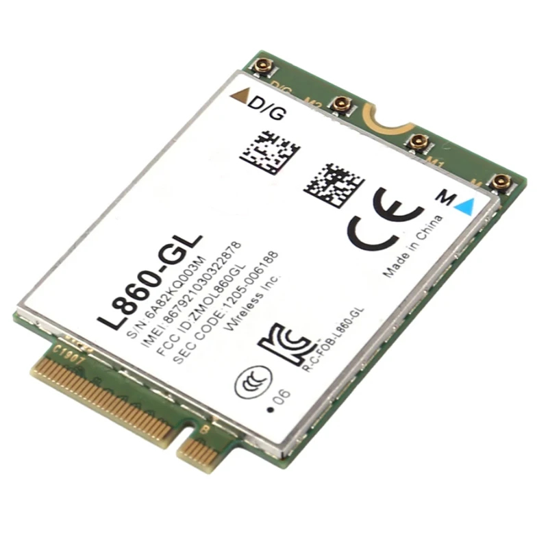 Fibocom L860 L860-GL  LTE FDD TDD Cat16 1Gbps DL Cellular Module chipset Intel XMM 7560 LTE-A Pro for Windows 10  Linux