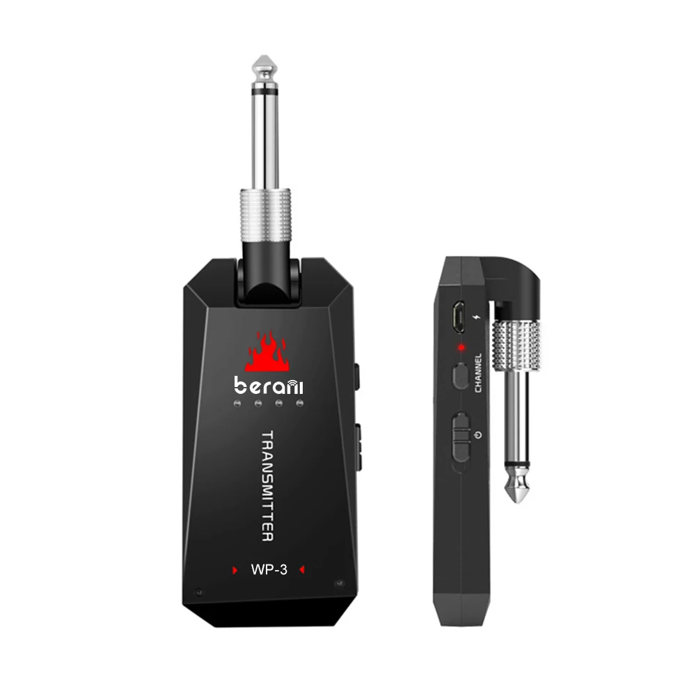 WP-3 Best Selling Product Professional  5.8GHz Guitar Wireless Receiver And Transmitter For Musical Instruments