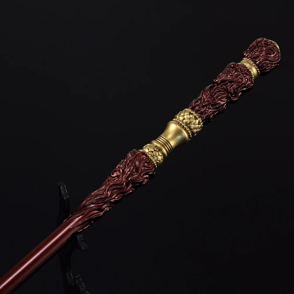 Вся сеть первый черный миф аксессуары для игры Wukong прямо поразила судьбу Бога Золотая Дубина 22 см все металлические украшения