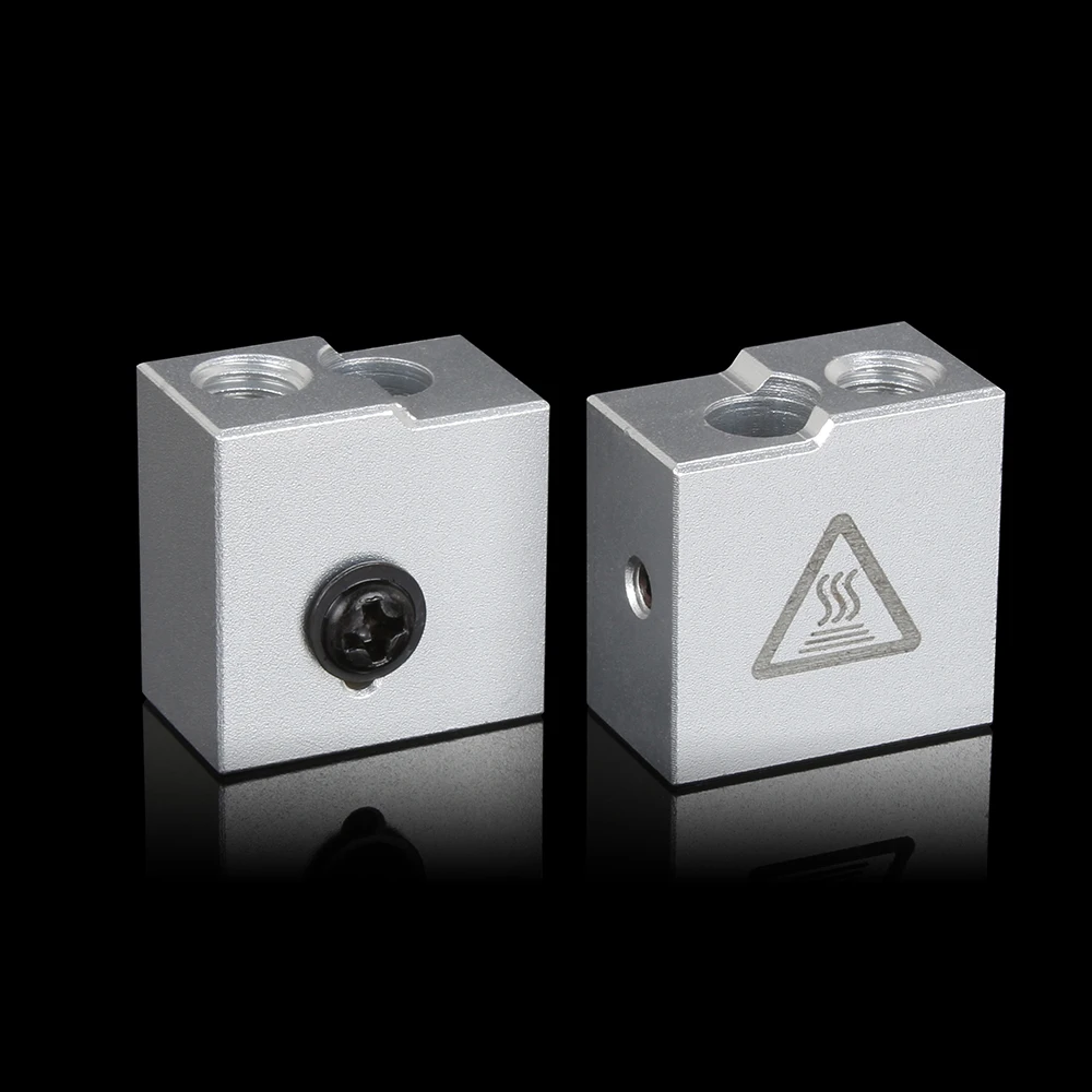 3DSWAY Upgrade Volcano Heating Block Silicone Socks Hotend nozzle Accessories Volcano V2 Heater Block for 3D Printer Parts