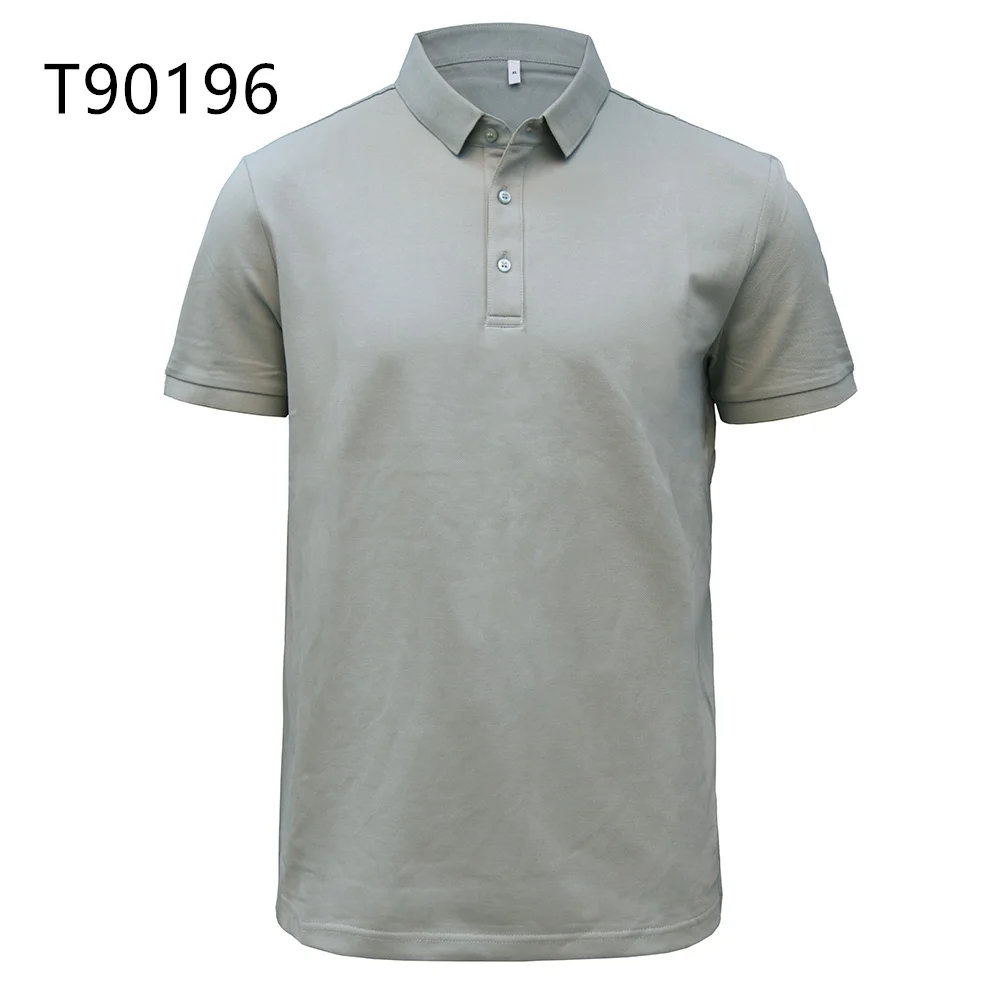 New Trend Fashion Mens T-shirts Casual Polo Neck High Quality Cotton Tshirt Polo T shirt