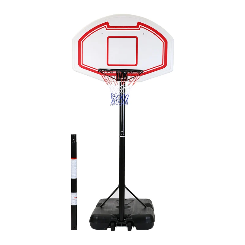 Factory wholesale high quality HDPE removable adjustable height indoor and outdoor lift up basketball stand for kid and adult