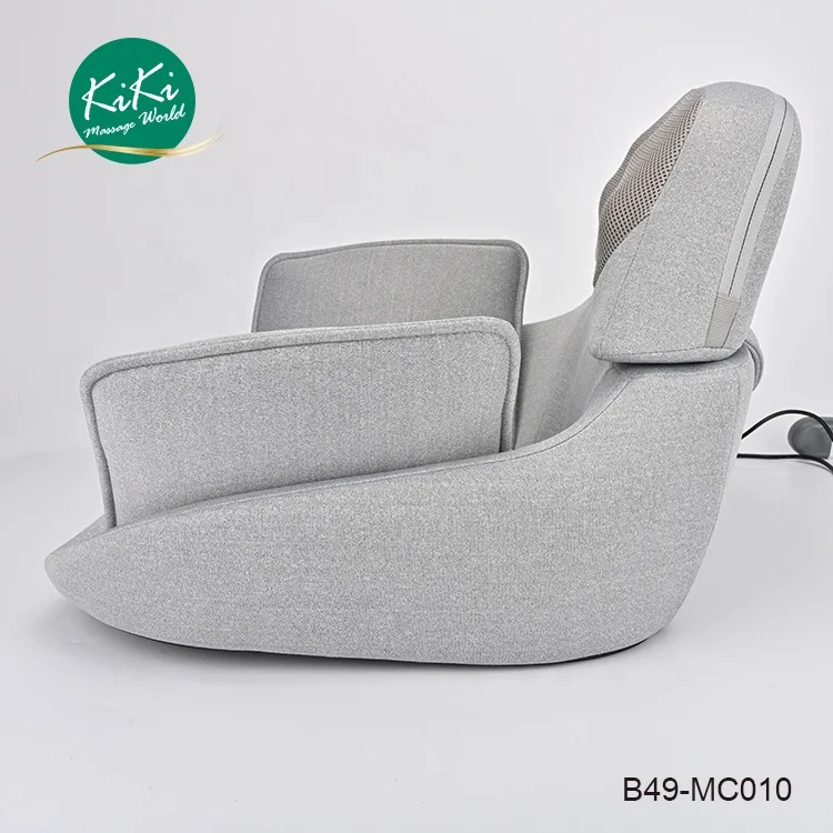 KIKI MASSAGE Full Body Foldable Shiatsu Kneading Car Heated Massage Seat Cushion