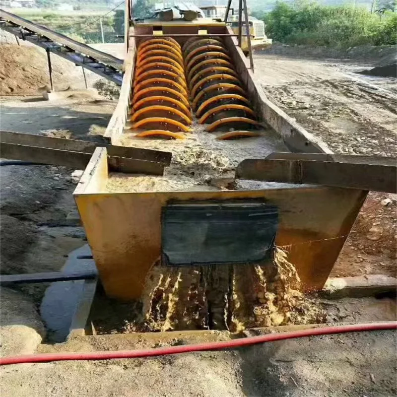 Mineral Spiral Classifier Sand Washer Machine Screw