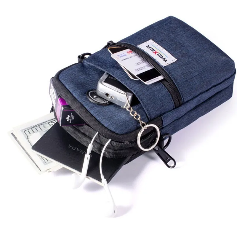 High quality men casual canvas messenger bag