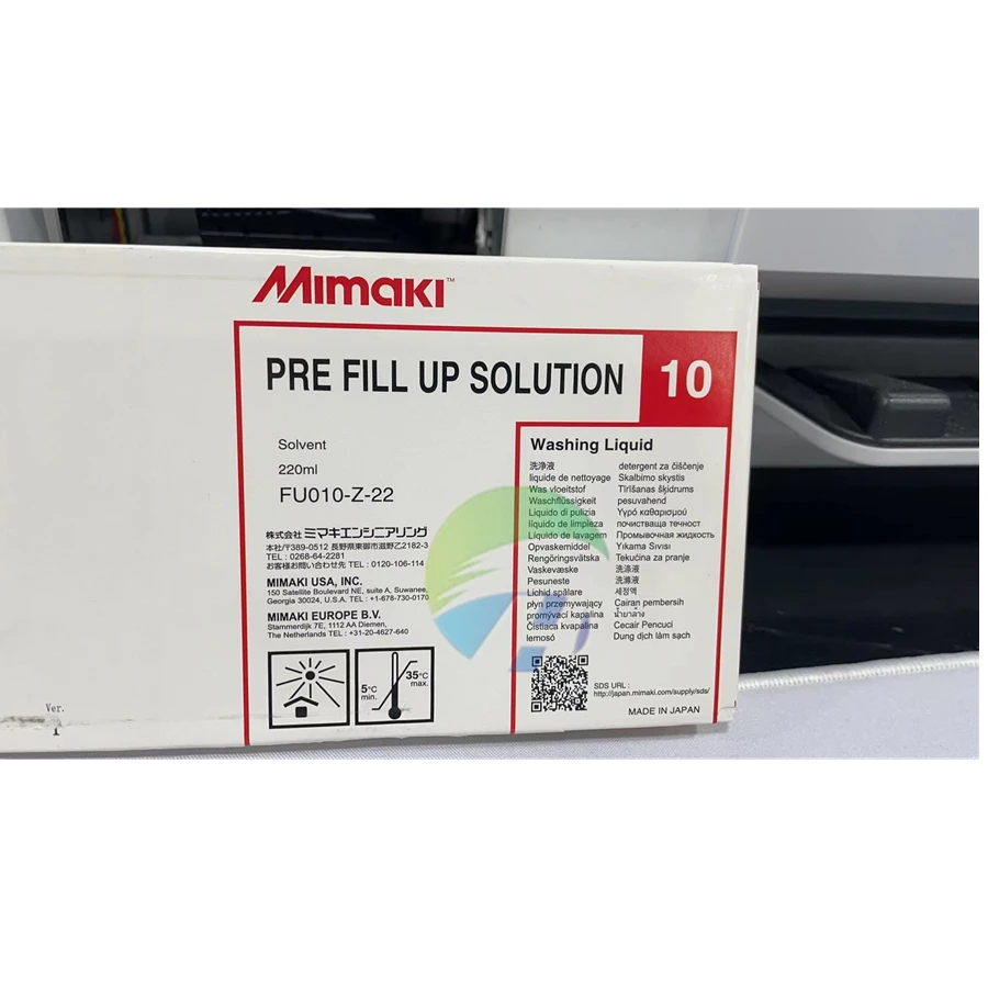 Mimaki original printer FU010-Z-22 solvent-based cleaning liquid 220ml Mimaki flushing liquid for JV33 CJV150 CJV300 JV150