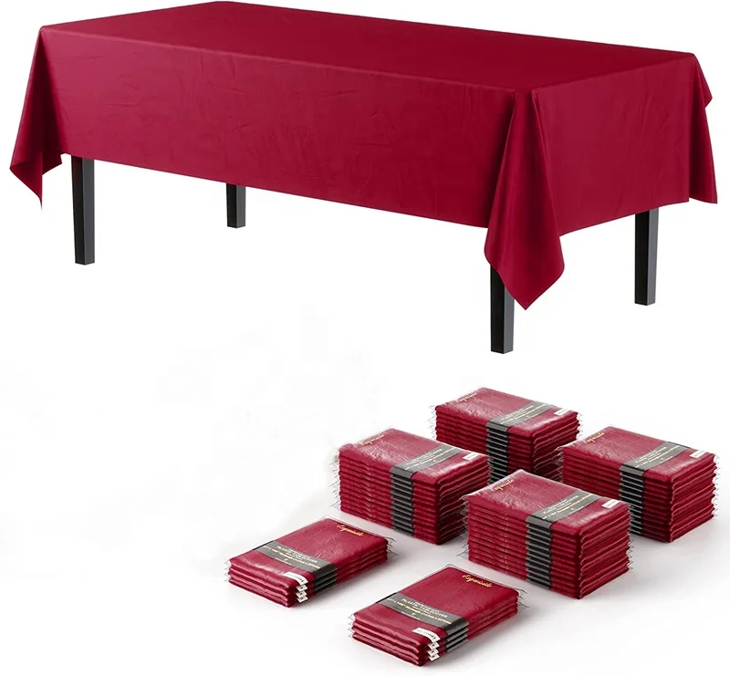 137 by 183 cm Tablecloth Table Cover Plastic Birthday Party