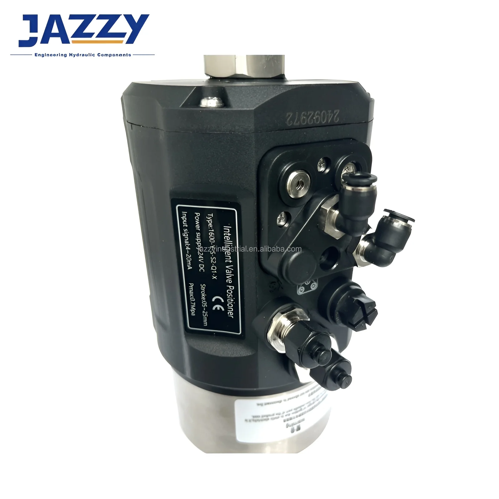 JAZZY Intelligent Valve Positioner 1600 Series 24V with LCD Display signal Feedback Limit Switch