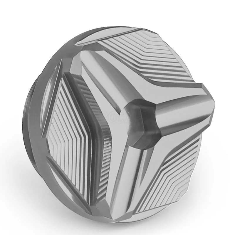 Custom CNC Machining Motorcycle Aluminum Alloy Engine Oil Cap Bolts Fuel Filler Cap Protection Motorcycle Accessories