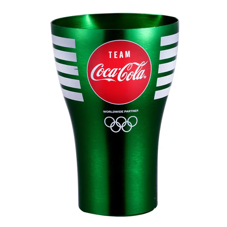 Colorful Metal Aluminum gift BPA Metal Beer Aluminum Cup Anodized Tumbler Aluminum Beer Drink Cup