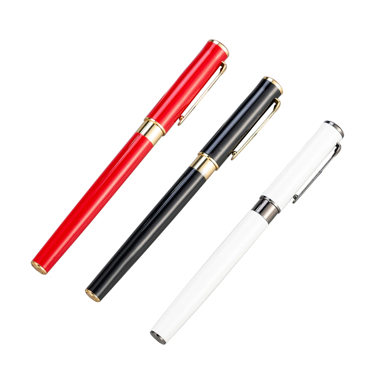 JH Luxury Ink Pen Executive Business Gift Pen Custom Logo Metal Roller Ball Pen For Office