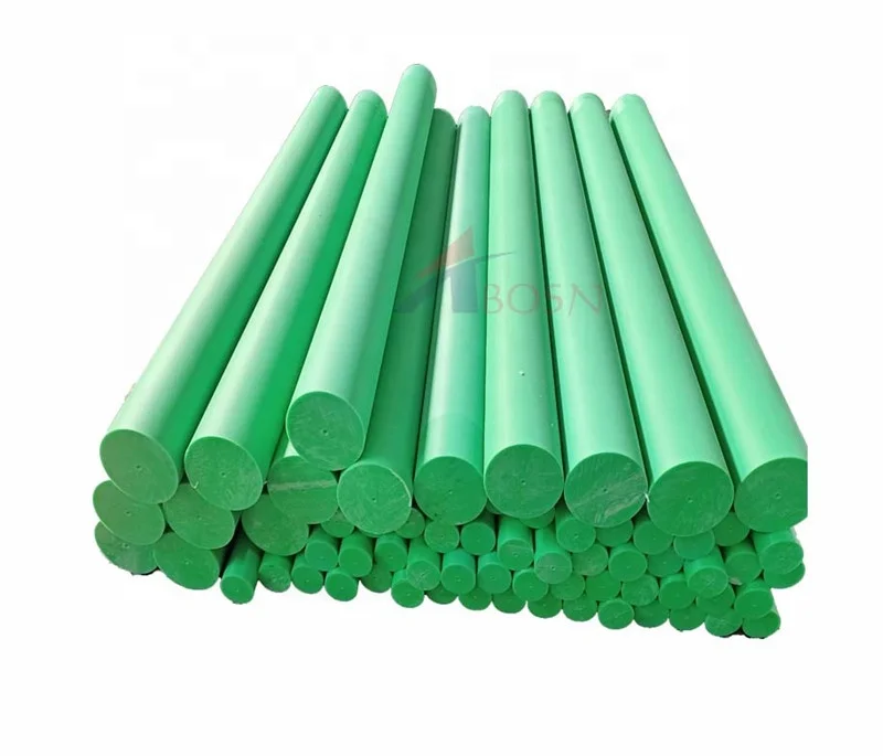 Factory Price UHMWPE rod 20-500mm polyethylene extruder plastic yellow HDPE Rod