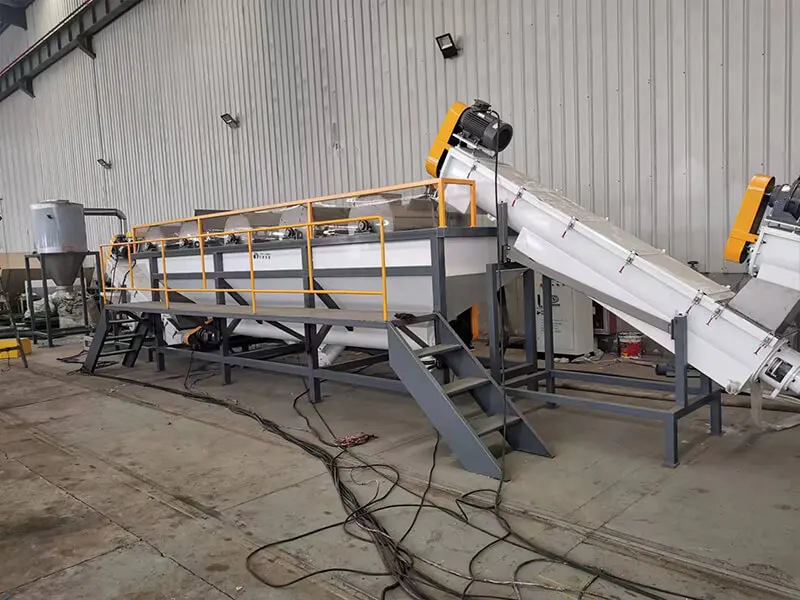 FAYGO UNION PP PE LLDPE HDPE Plastic Film Bag Crushing Washing Line Recycling Machinery  Equipment for sale