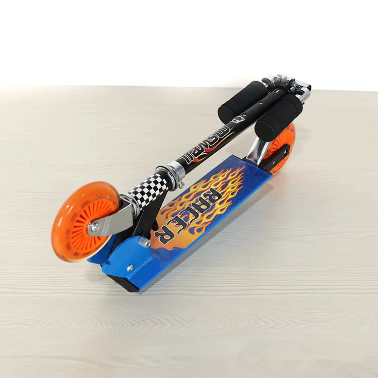 hot sell 125mm PVC light wheels off road kick scooter
