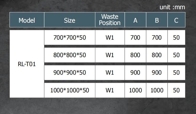 Wetroom Shower Tray White Color ABS Material Sector Shape Shower Enclosure Shower Tray Panel