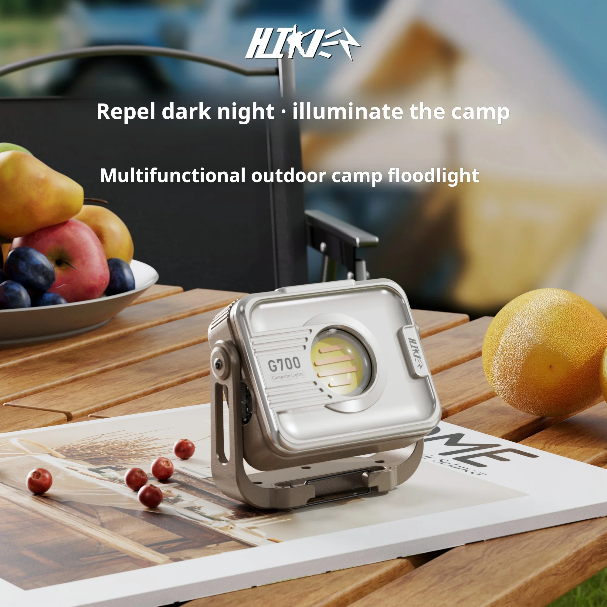 XINSITE HW999 High Power COB Tent LED Lantern Multi-functional USB Rechargeable Camping Light ABS for Garden & Emergency Use