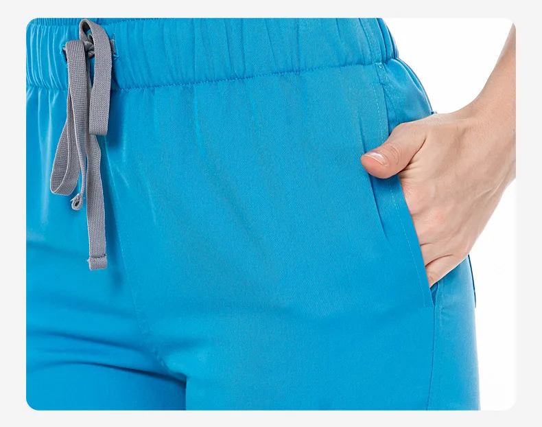 Workwear Stretch Scrubs Uniforms Sets Polyester Spandex Sets Nurse Scurbs Uniforms Medical Scrubs