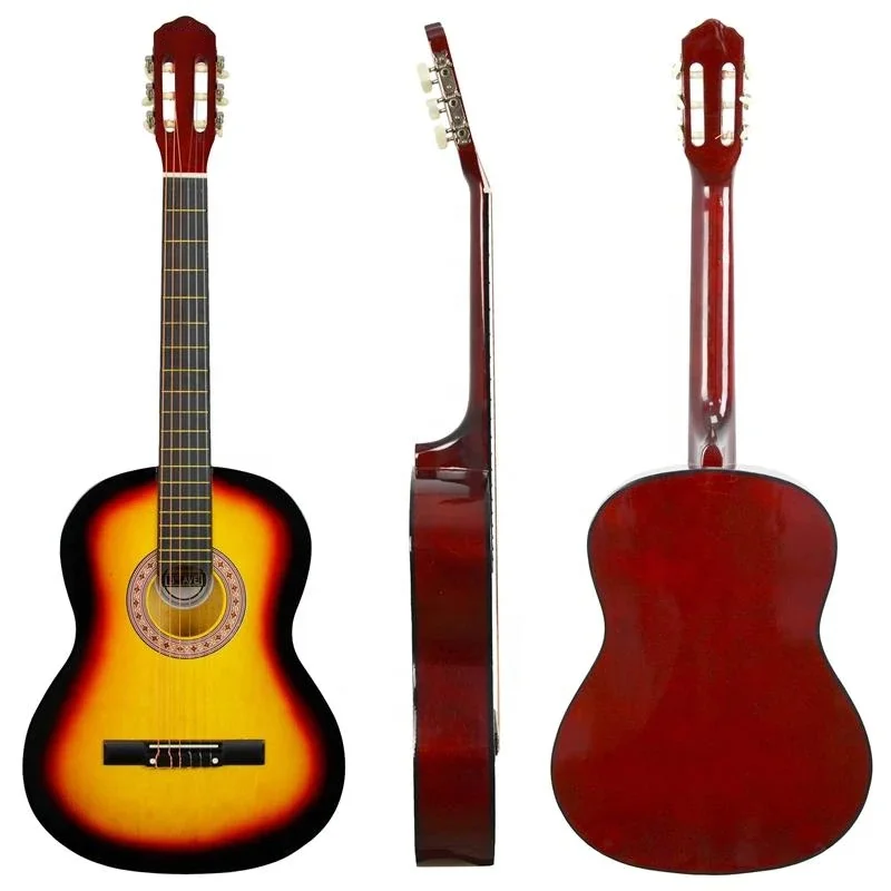 4/4(39')cheaper  shiny finish  classical guitar