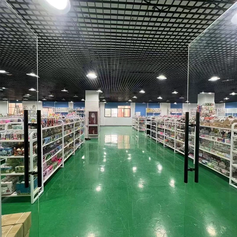 factory customised supermarket gondola wooden display stand  steel floating grocery storage wall shelf with label