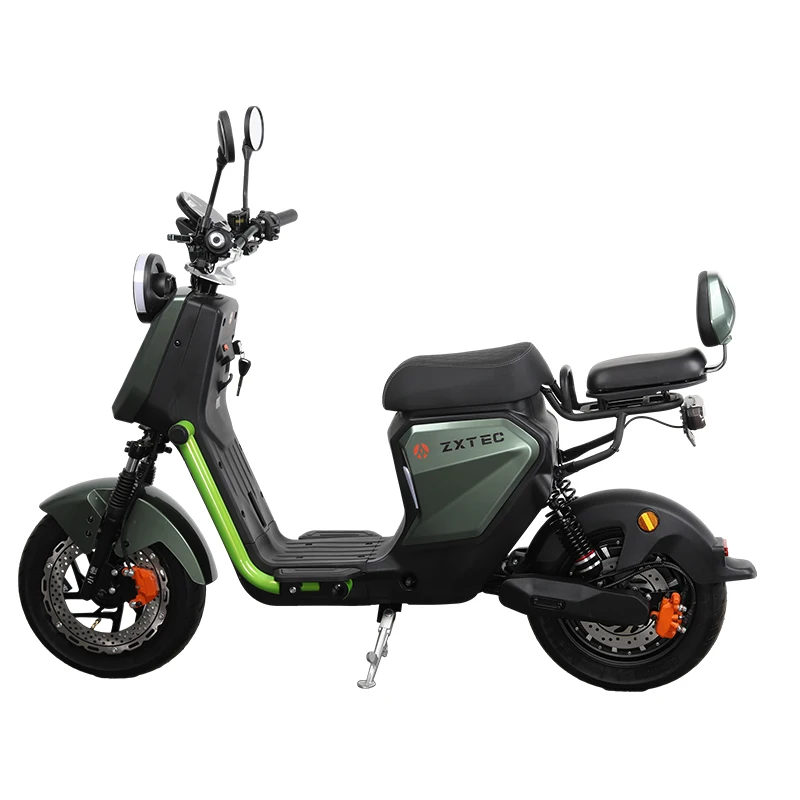 Fashionable and minimalist electric scooter 800w 48v light electric moped adult electric motorcycle