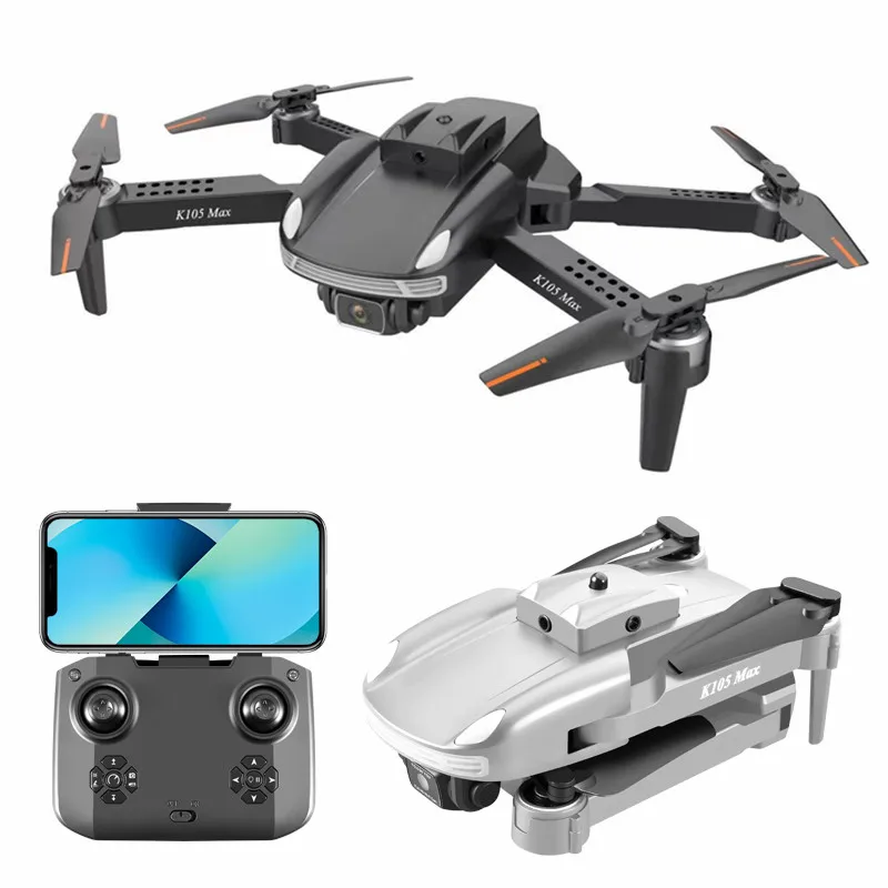 Flyxinsim Online Selling HD Drone K105 Max Camera,Gallop Petrol Manned Drone With Price,Toy K105 Max Drones For Kids