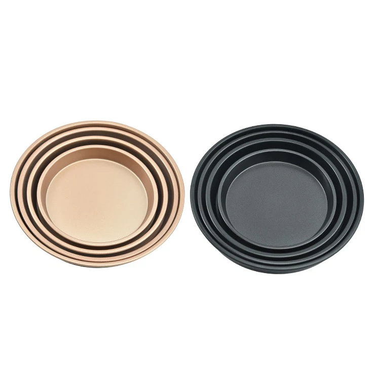 Best Seller Non-Stick Carbon Steel Bakeware Pan ,Rounded Pizza Baking Mold